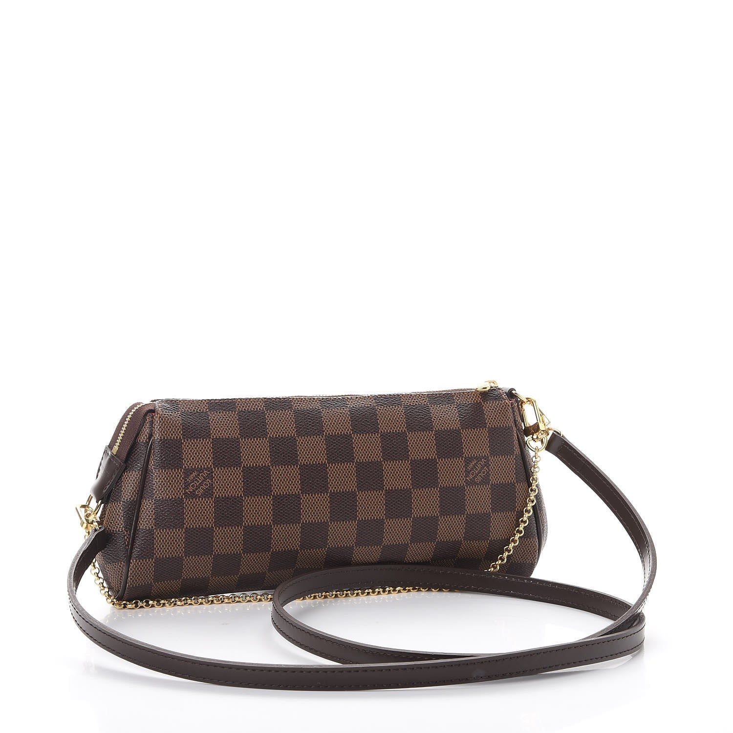 Louis Vuitton Damier Ebene Eva Clutch 3 of 10