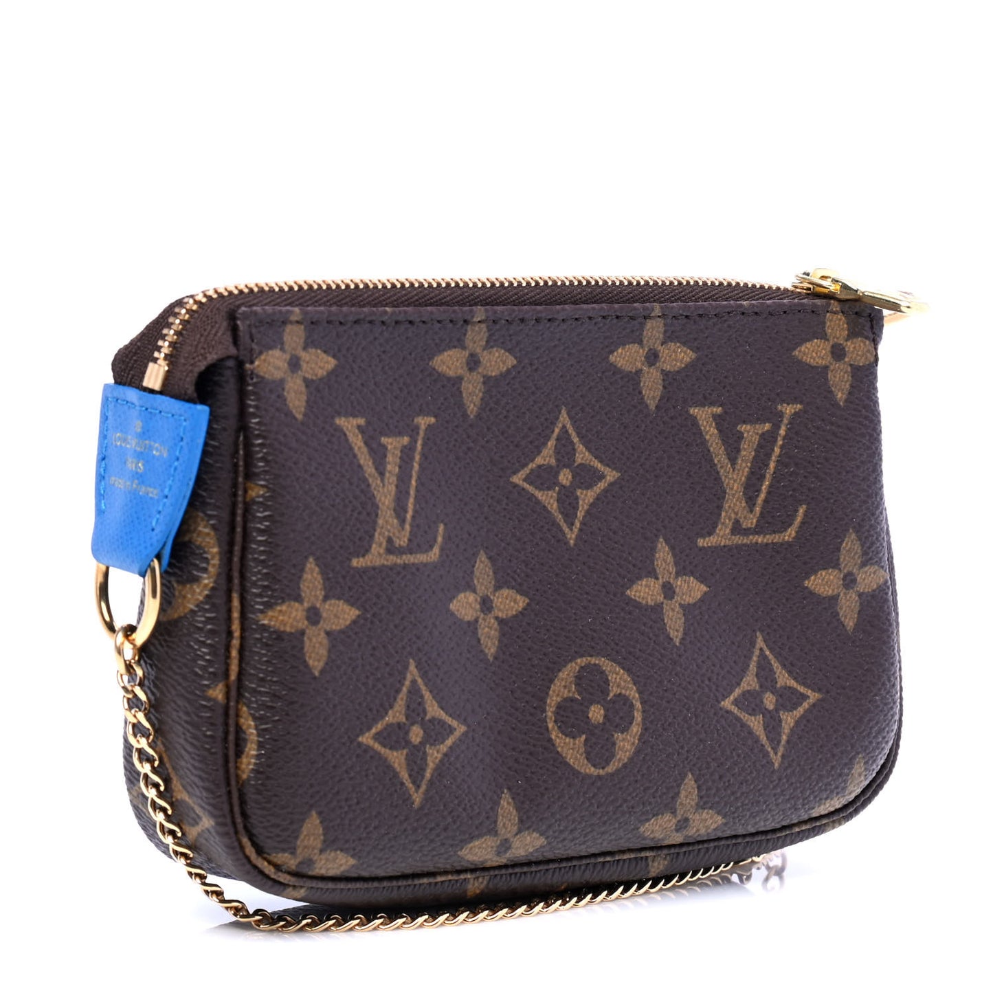 Monogram 2019 Christmas Animation Mini Venice Pochette Accessories Blue