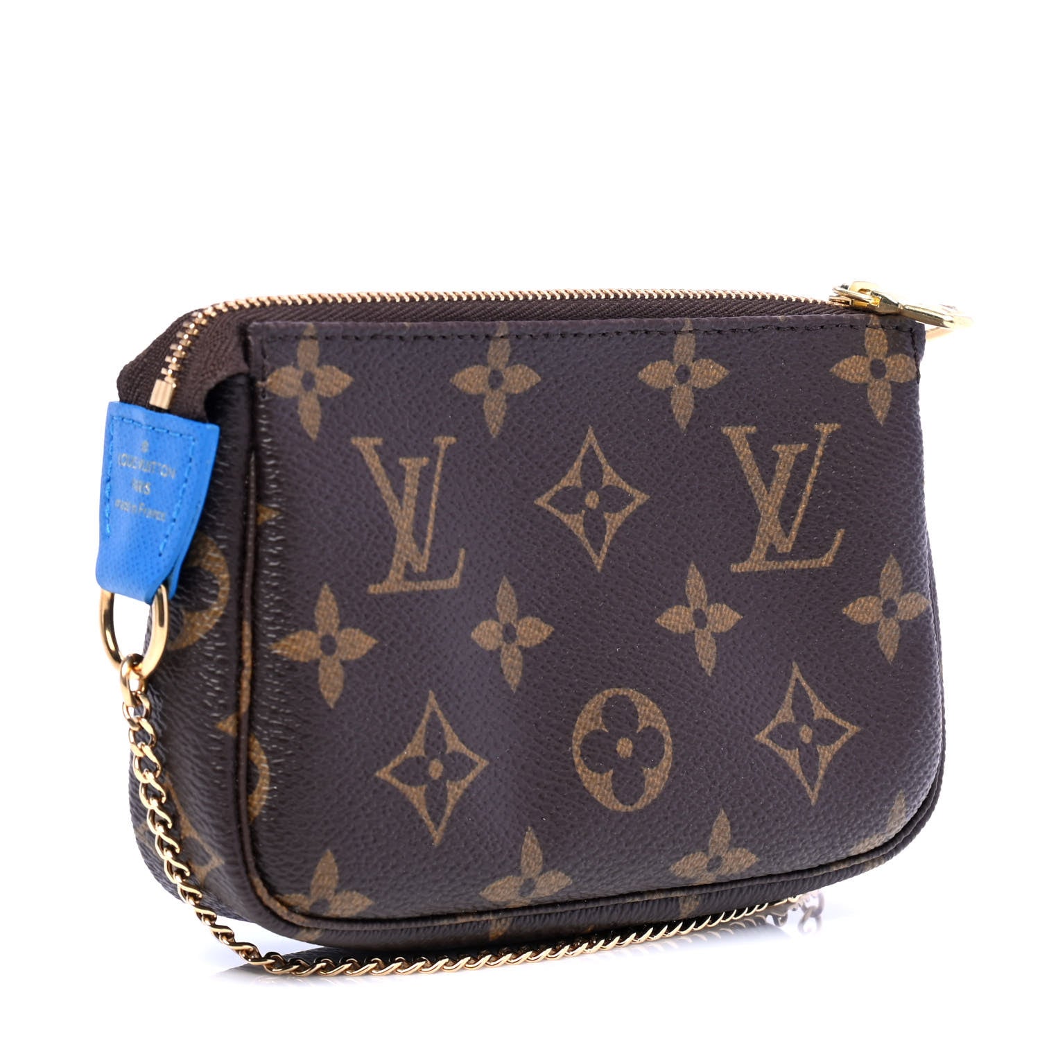 Louis Vuitton Monogram 2019 Christmas Animation Mini Venice Pochette Accessories Blue 2 of 4