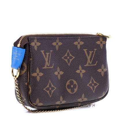 Louis Vuitton Monogram 2019 Christmas Animation Mini Venice Pochette Accessories Blue 2 of 4