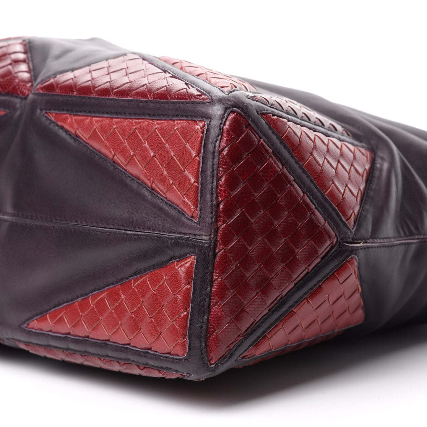 Intrecciato Karung Gladiola Umbria Hobo Pourpre Fever