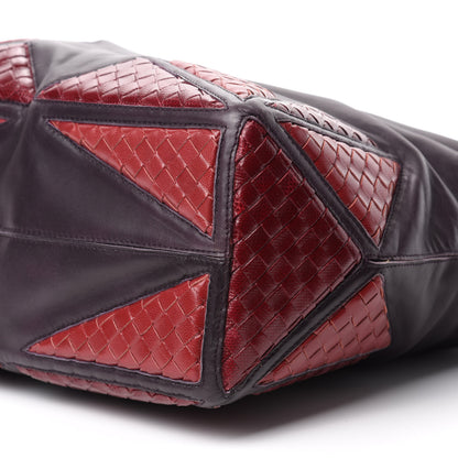 Bottega Veneta Intrecciato Karung Gladiola Umbria Hobo Pourpre Fever 7 of 11