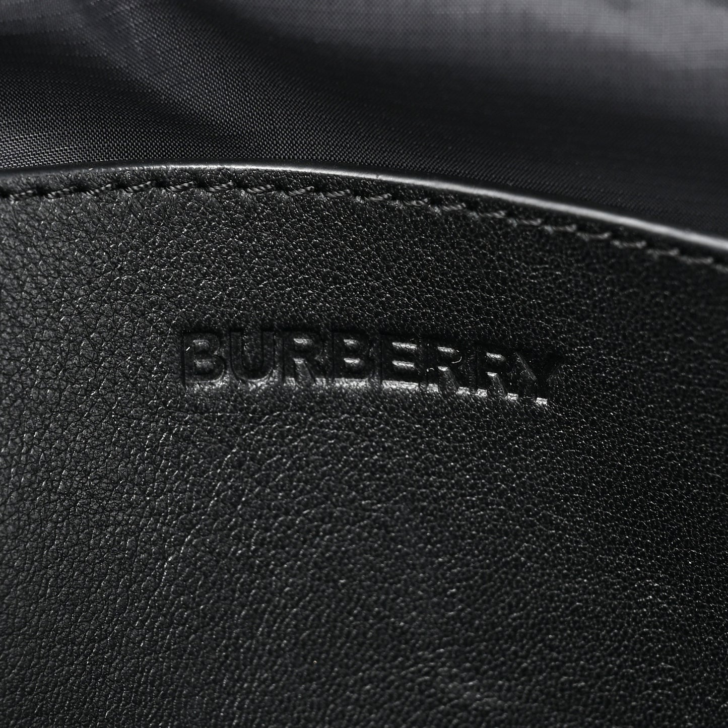 Econyl Logo Print Large Cannon Bum Bag Black