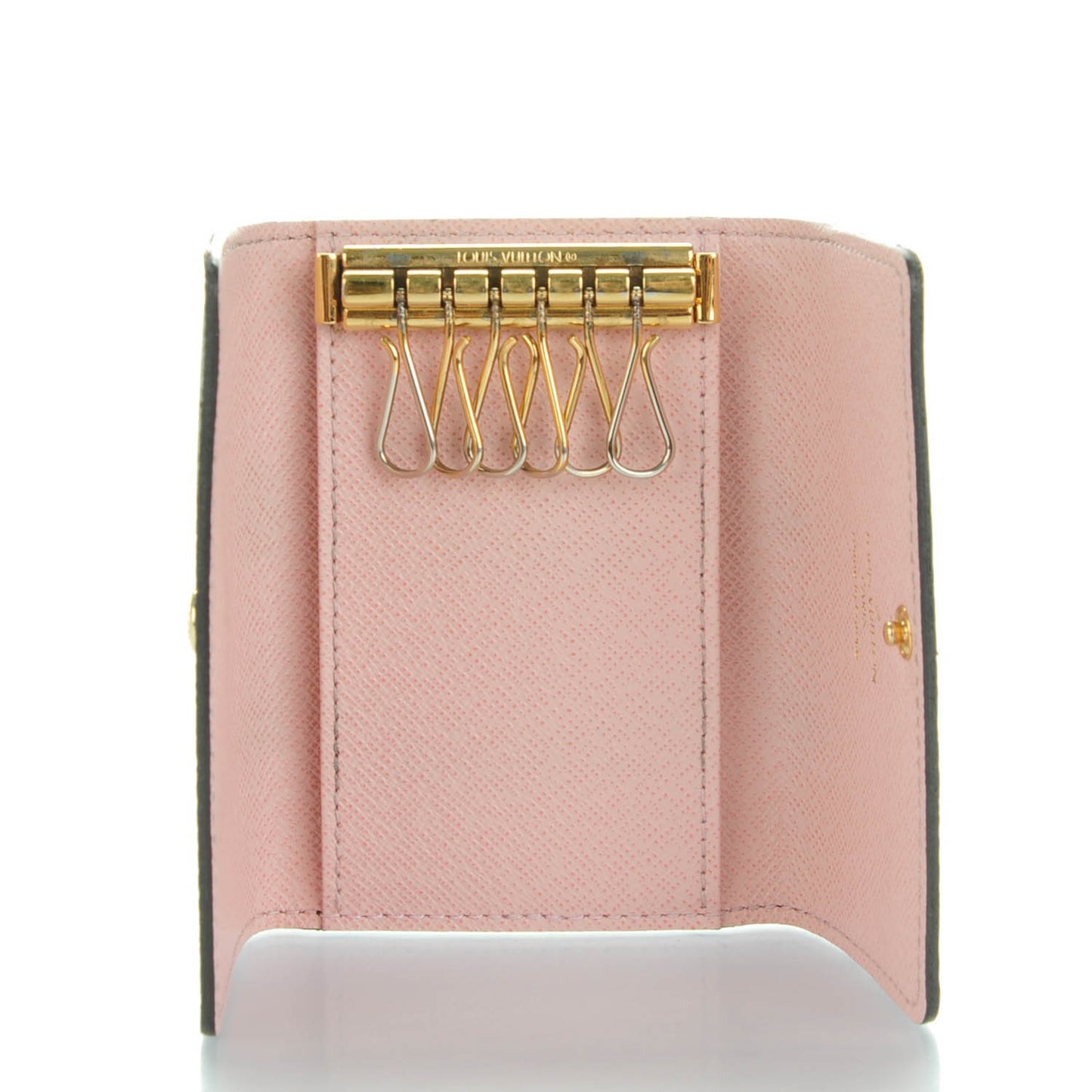 Monogram Multicles 6 Key Holder Rose Ballerine