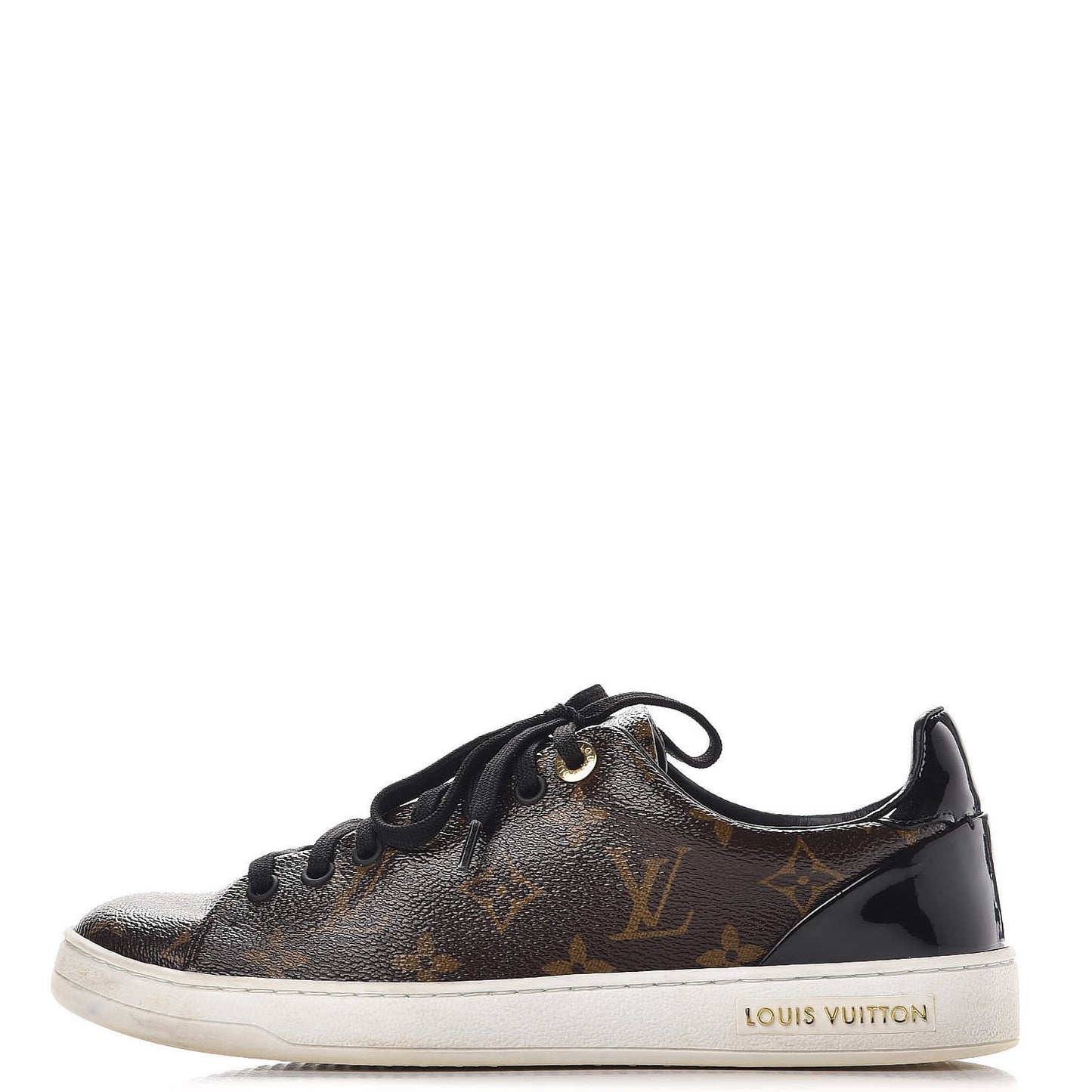Patent Monogram Frontrow Sneakers 38
