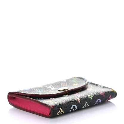 Louis Vuitton Monogram Multicolor Business Card Holder Black Grenade 4 of 8
