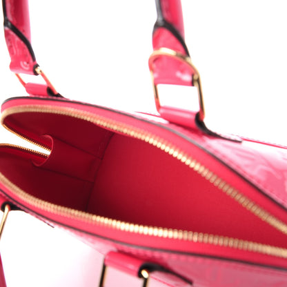 Louis Vuitton Vernis Alma BB Hot Pink 5 of 8