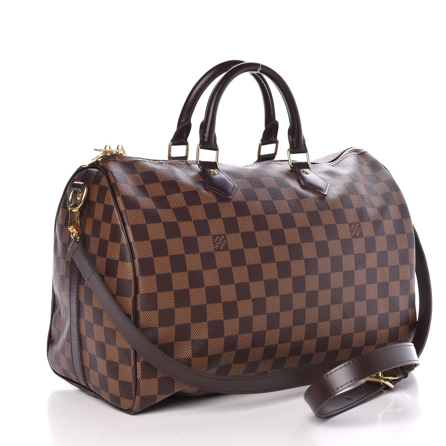Louis Vuitton Damier Ebene Speedy Bandouliere 35 3 of 7