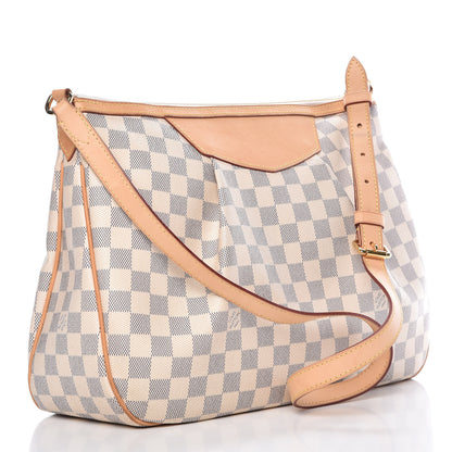 Louis Vuitton Damier Azur Siracusa MM 3 of 18