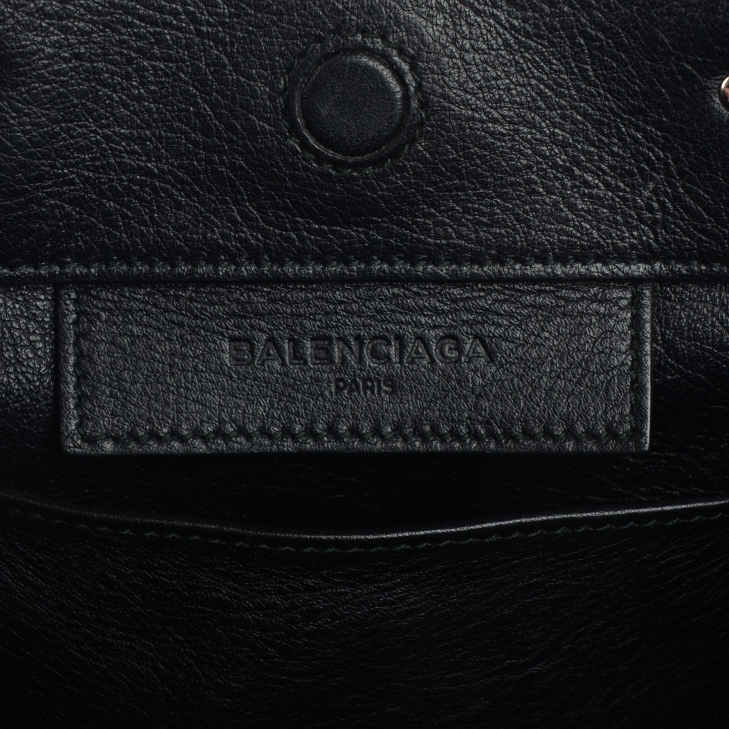 Balenciaga Veau Papier A6 Zip Around Tote Black 6 of 7