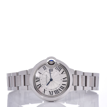 Cartier Stainless Steel 33mm Ballon Bleu De Quartz Watch 3 of 5