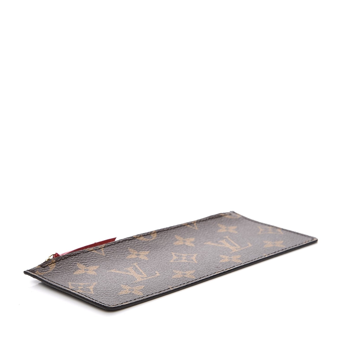 Monogram Josephine Wallet Zippered Insert Fuchsia
