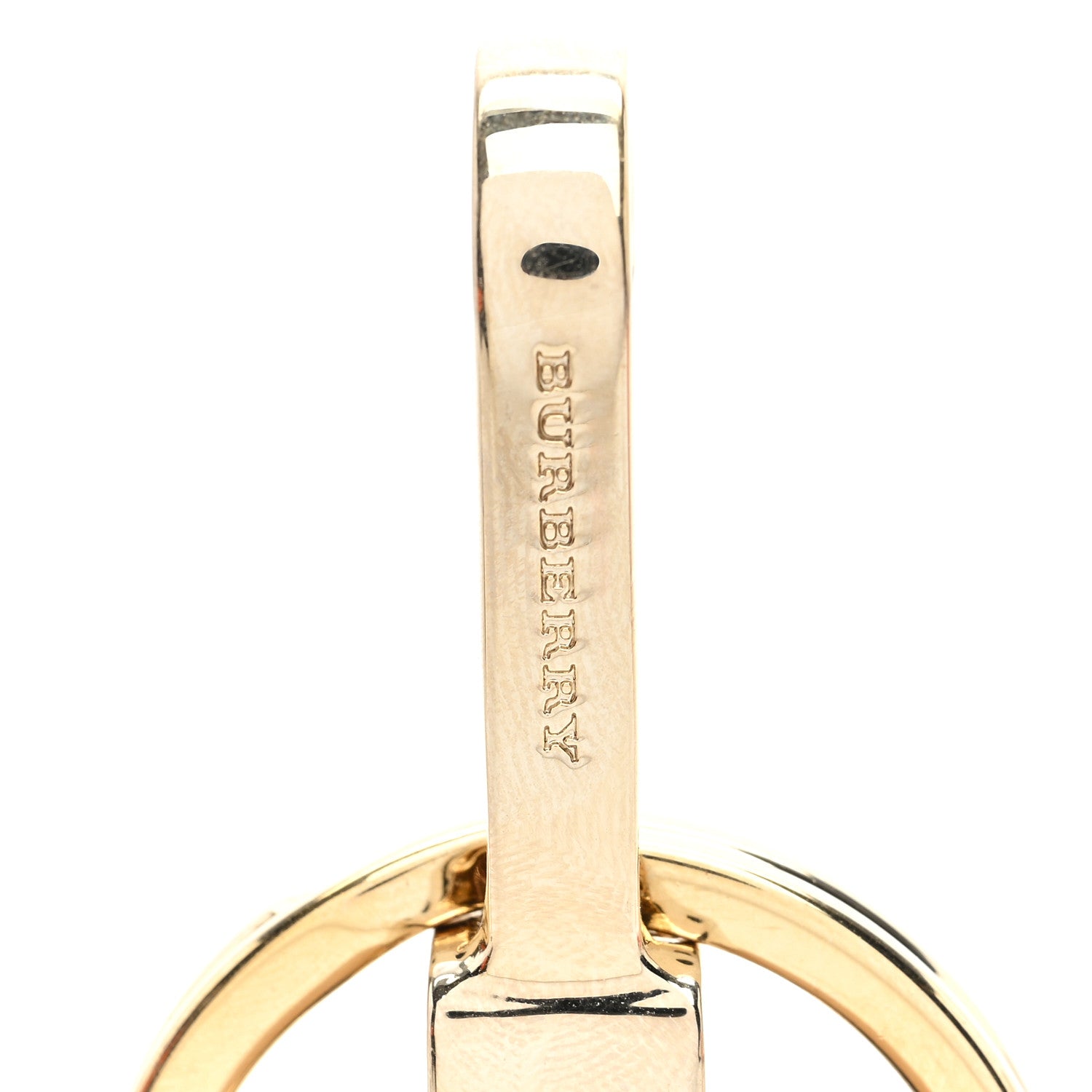 Burberry Cashmere Vintage Check Thomas Bear Bag Charm Camel 3 of 3