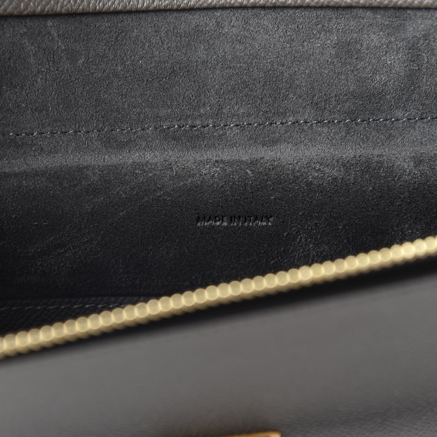 Celine Baby Grained Calfskin Micro Belt Bag Grey 9 of 12