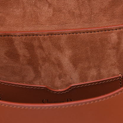 Christian Dior Box Calfskin Medium Bobby Flap Dark Tan 10 of 16