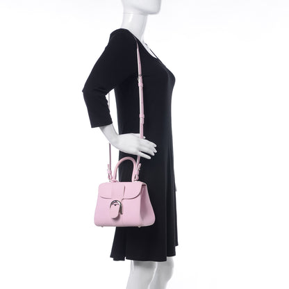 Delvaux Grained Calfskin Mini Brillant Satchel Nakuru 2 of 13