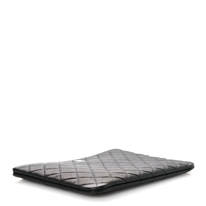 Chanel Caviar Quilted Medium Cosmetic Case Black 4 of 9