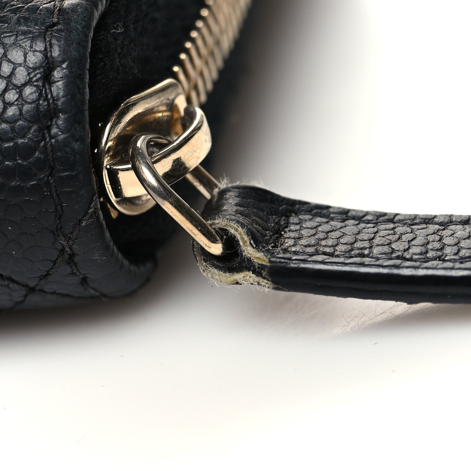 Chanel Caviar Quilted Large Zip Around Organizer Wallet Black 10 of 10