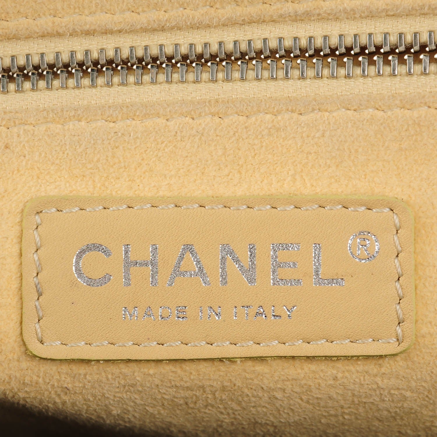 Chanel Patent Perforated CC N°5 Shopping Tote Black 6 of 8