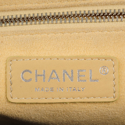 Chanel Patent Perforated CC N°5 Shopping Tote Black 6 of 8