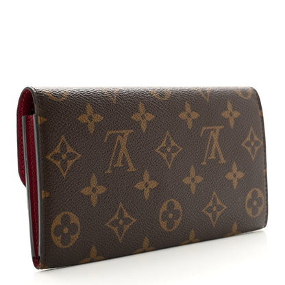 Louis Vuitton Monogram Emilie Wallet Fuchsia 3 of 8
