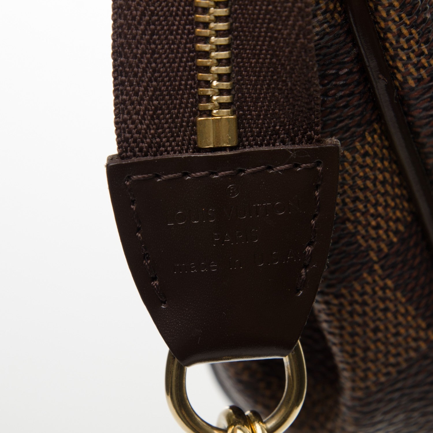 Louis Vuitton Damier Ebene Eva Clutch 4 of 7
