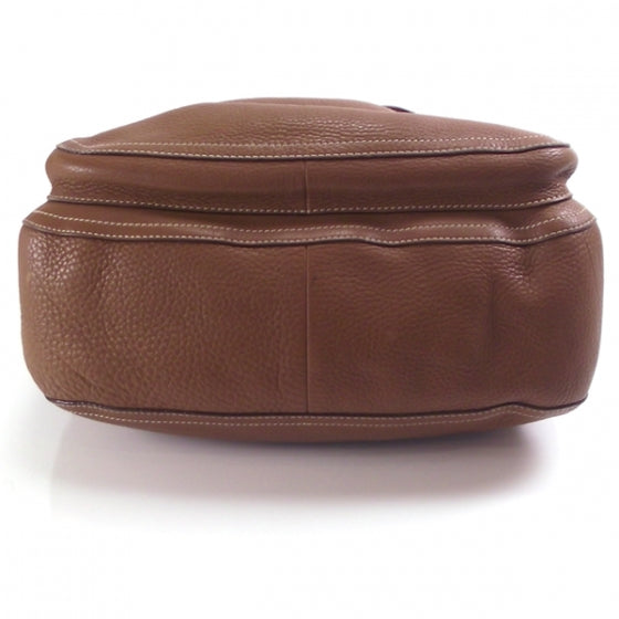 Leather Flap Hobo