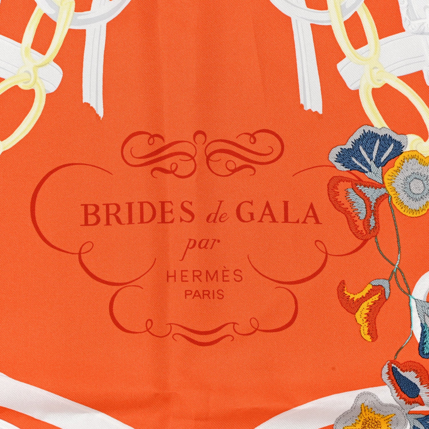 Hermes Silk Brides De Gala Scarf 90 2 of 5