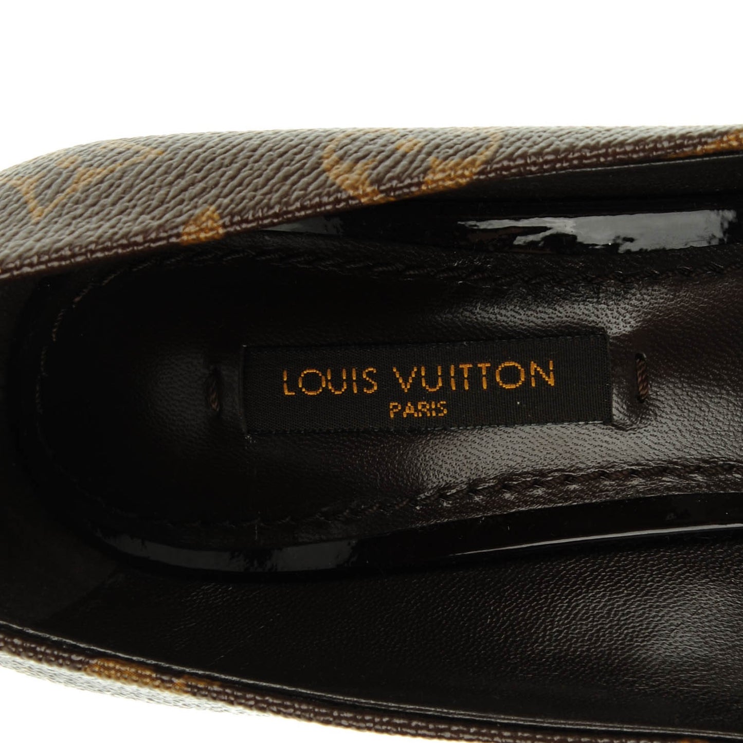Patent Monogram Louise Pumps 37