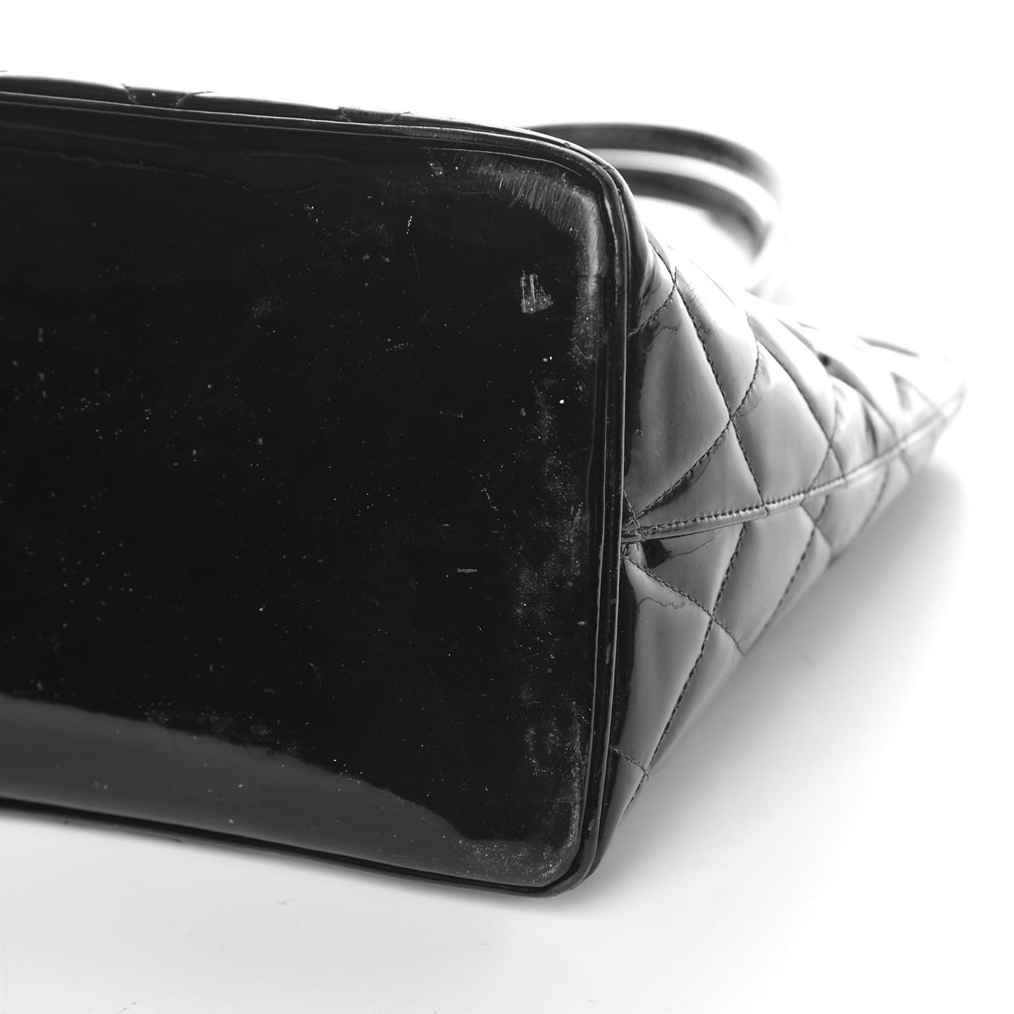 Patent Medallion Tote Black