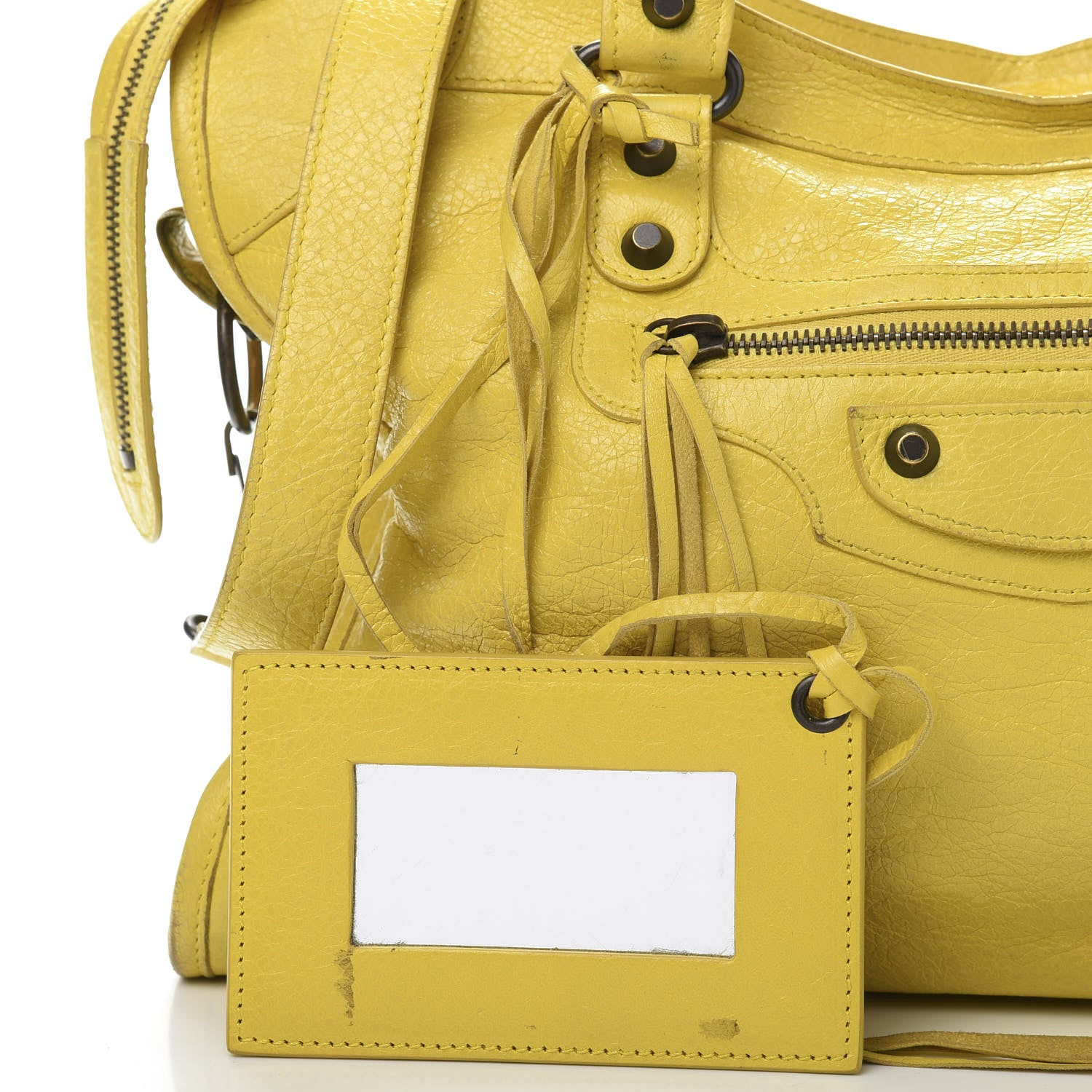 Balenciaga Agneau Classic Hardware City Curry 17 of 20