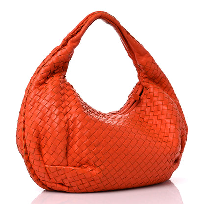 Bottega Veneta Nappa Intrecciato Medium Belly Veneta Hobo Orange 2 of 11