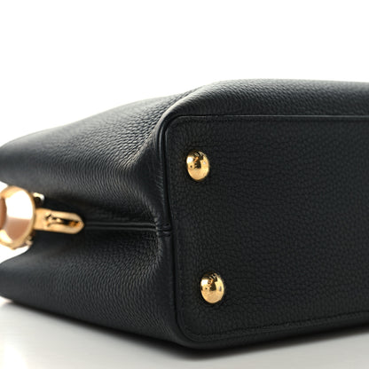 Louis Vuitton Taurillon Capucines PM Black Arizona 8 of 9