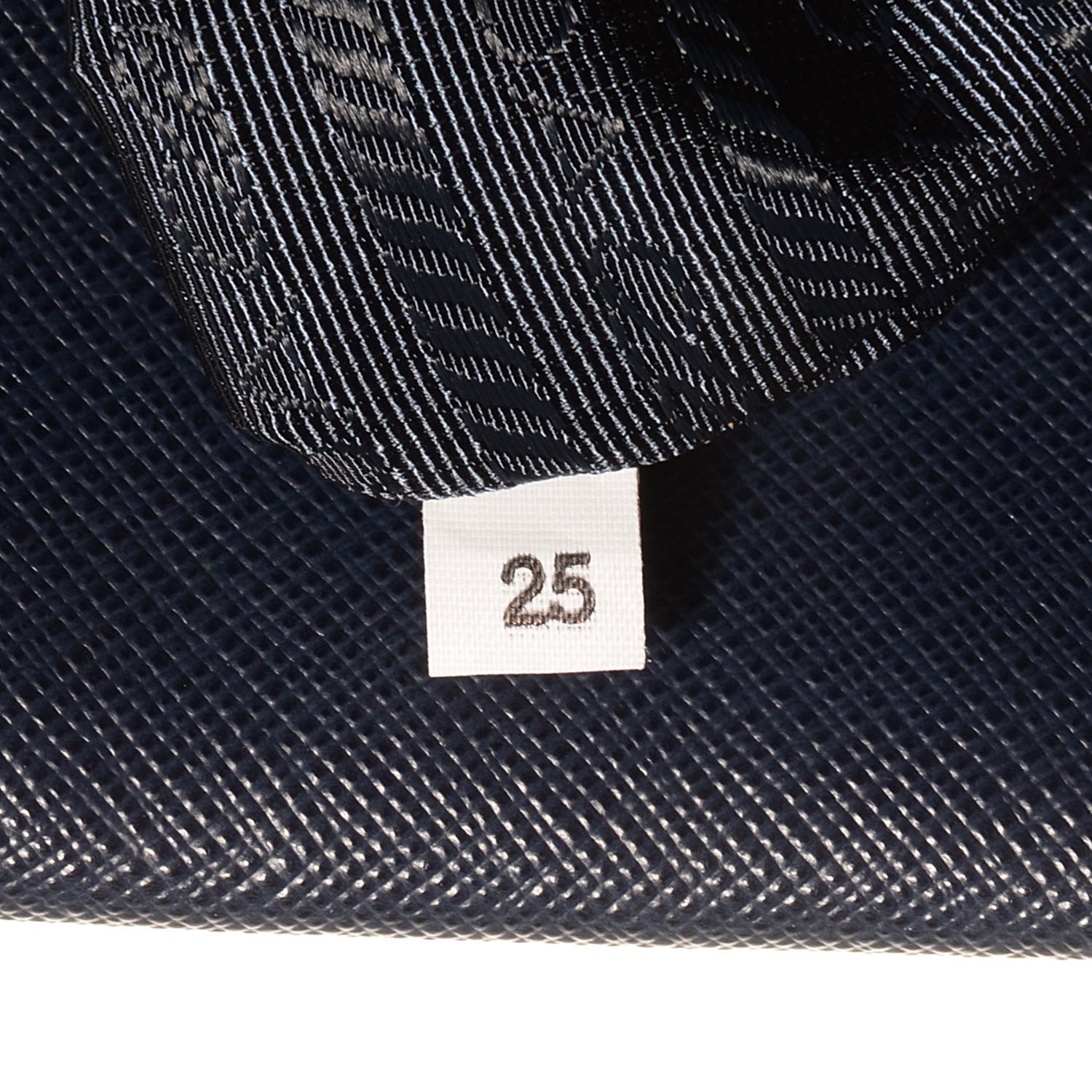Prada Saffiano Lux Double Handle Shopping Tote Baltico 7 of 10