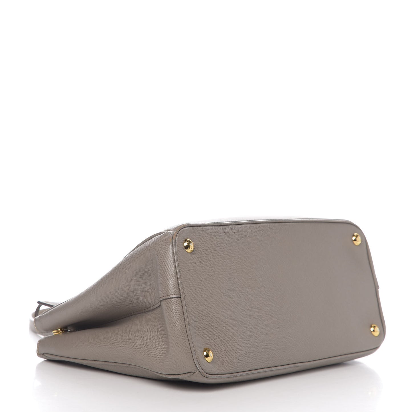 Saffiano Medium Galleria Double Zip Tote Argilla