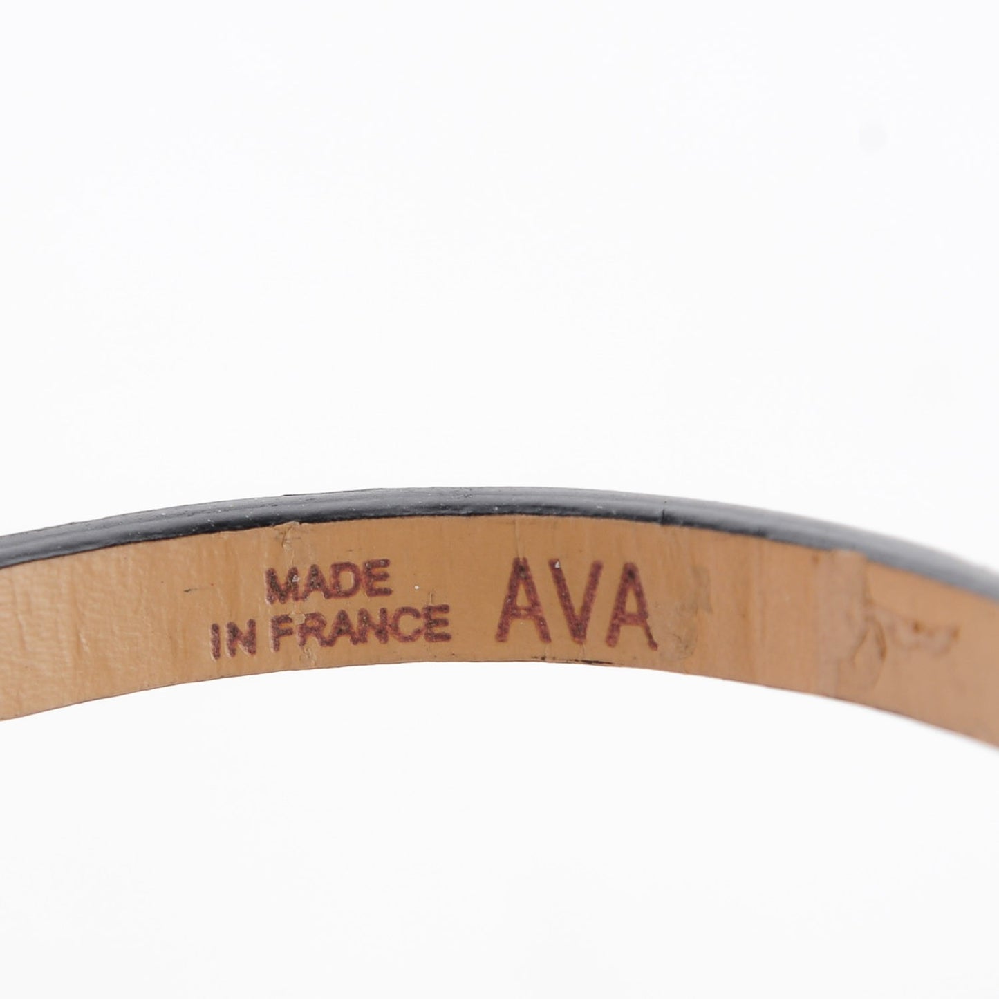 18K Yellow Gold Lambskin 3 Motif LOVE Bracelet Black