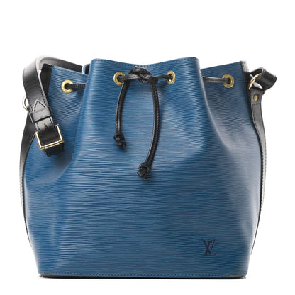 Louis Vuitton Epi Petit Bi-Color Noe Toledo Black 1 of 13