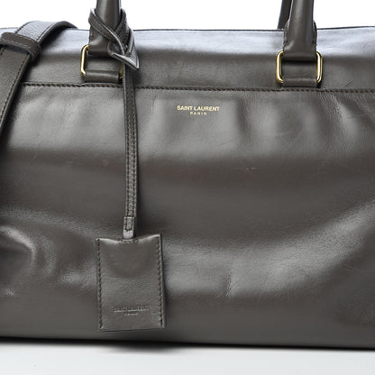 Saint Laurent Calfskin Classic Duffle 6 Earth 13 of 13