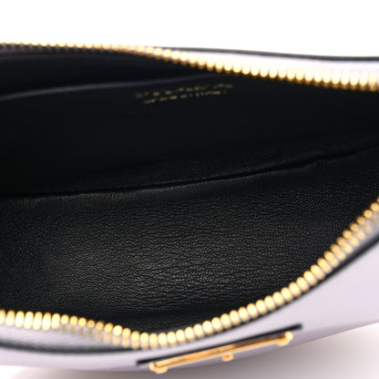 Prada Soft Calfskin Arque Shoulder Bag Glicine 5 of 9