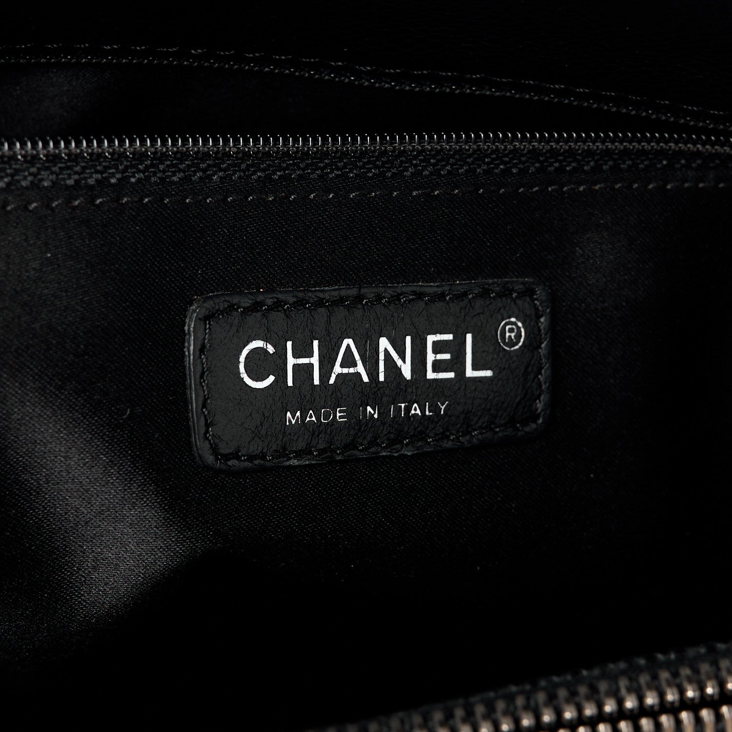 Chanel Caviar Quilted Grand Shopping Tote GST Black 6 of 10