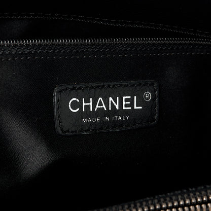 Chanel Caviar Quilted Grand Shopping Tote GST Black 6 of 10