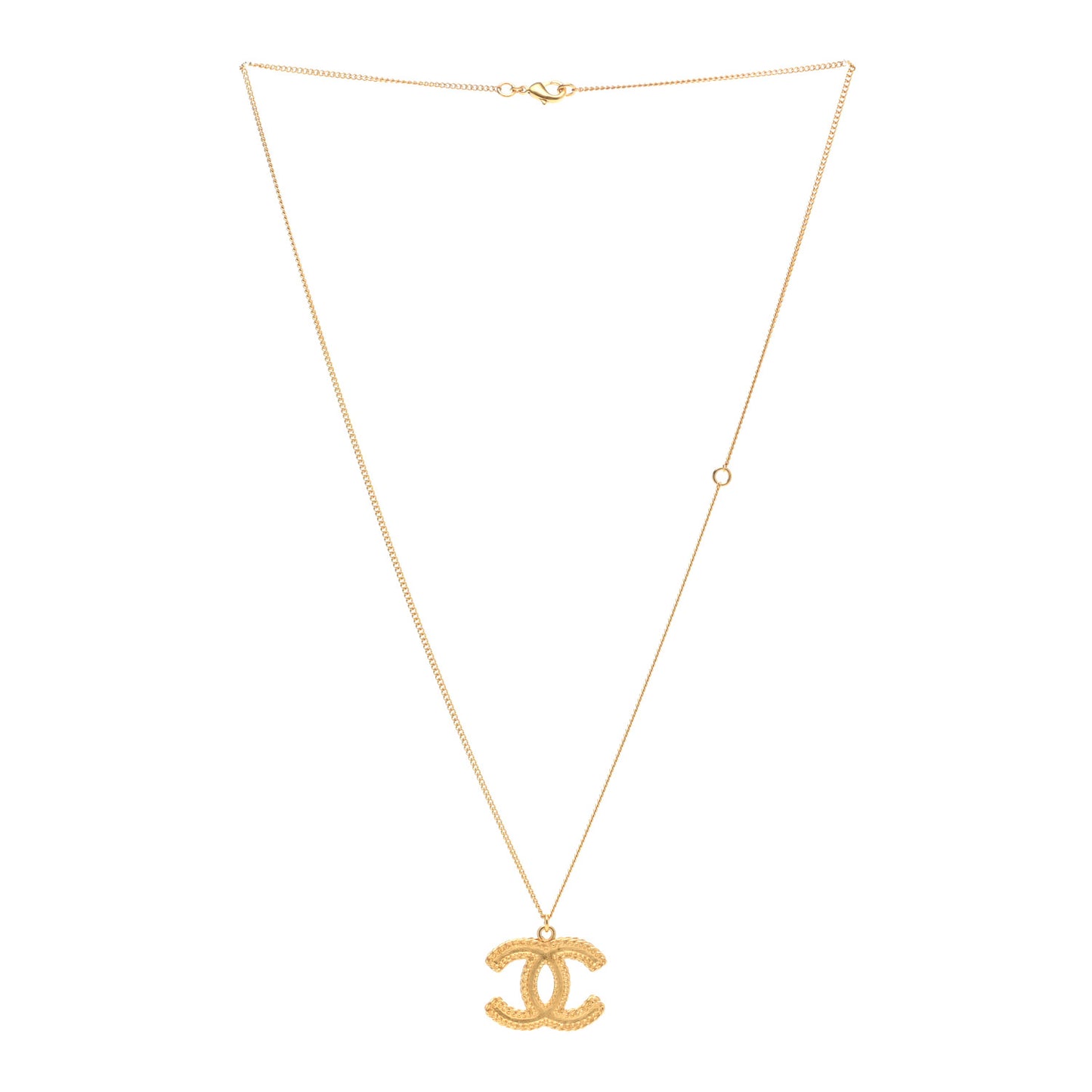 CC Matte Necklace Gold