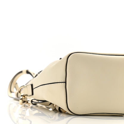 Chloe Suede Calfskin Mini Faye Backpack Off White 9 of 10