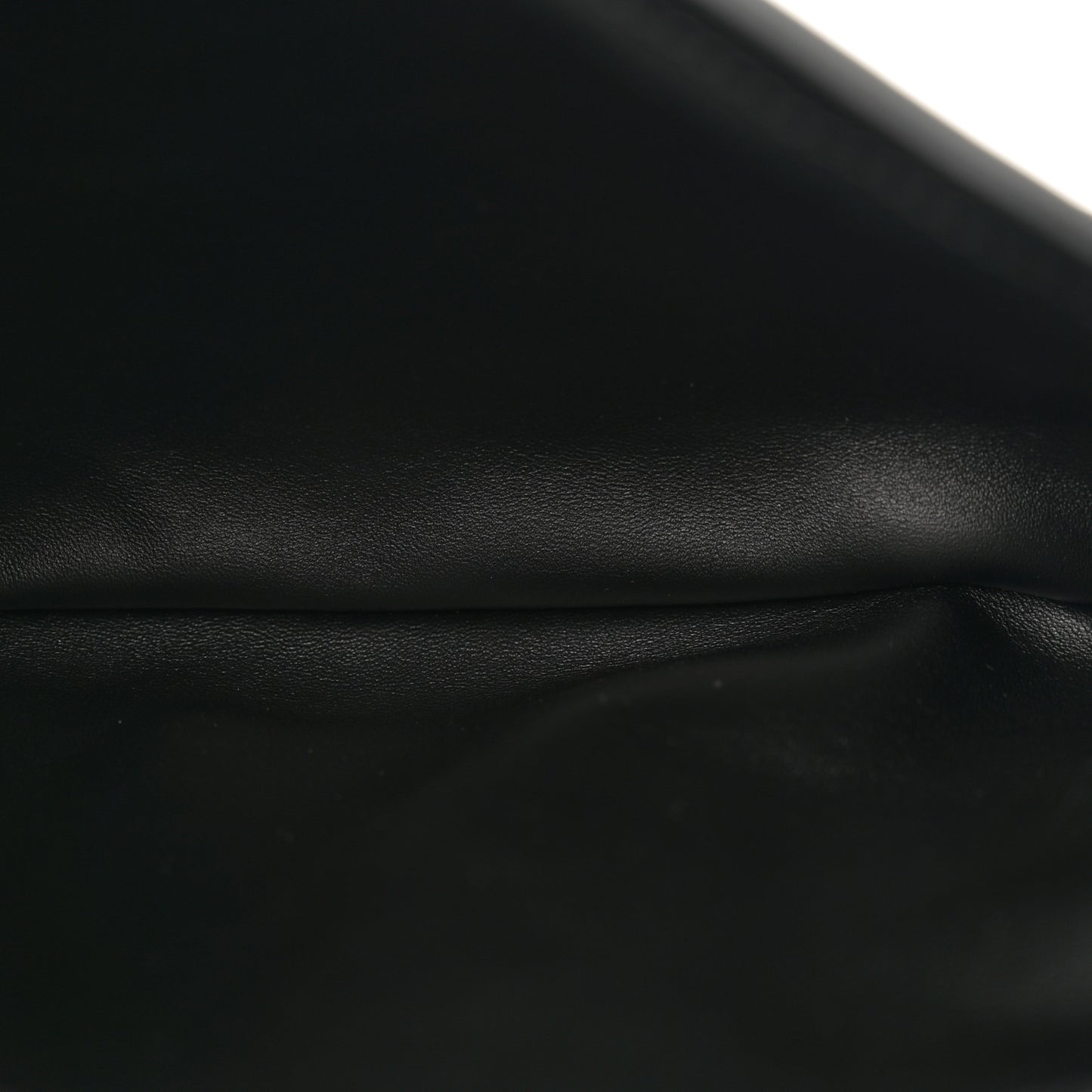 Roxy Calfskin Web Medium Blondie Shoulder Flap Bag Black