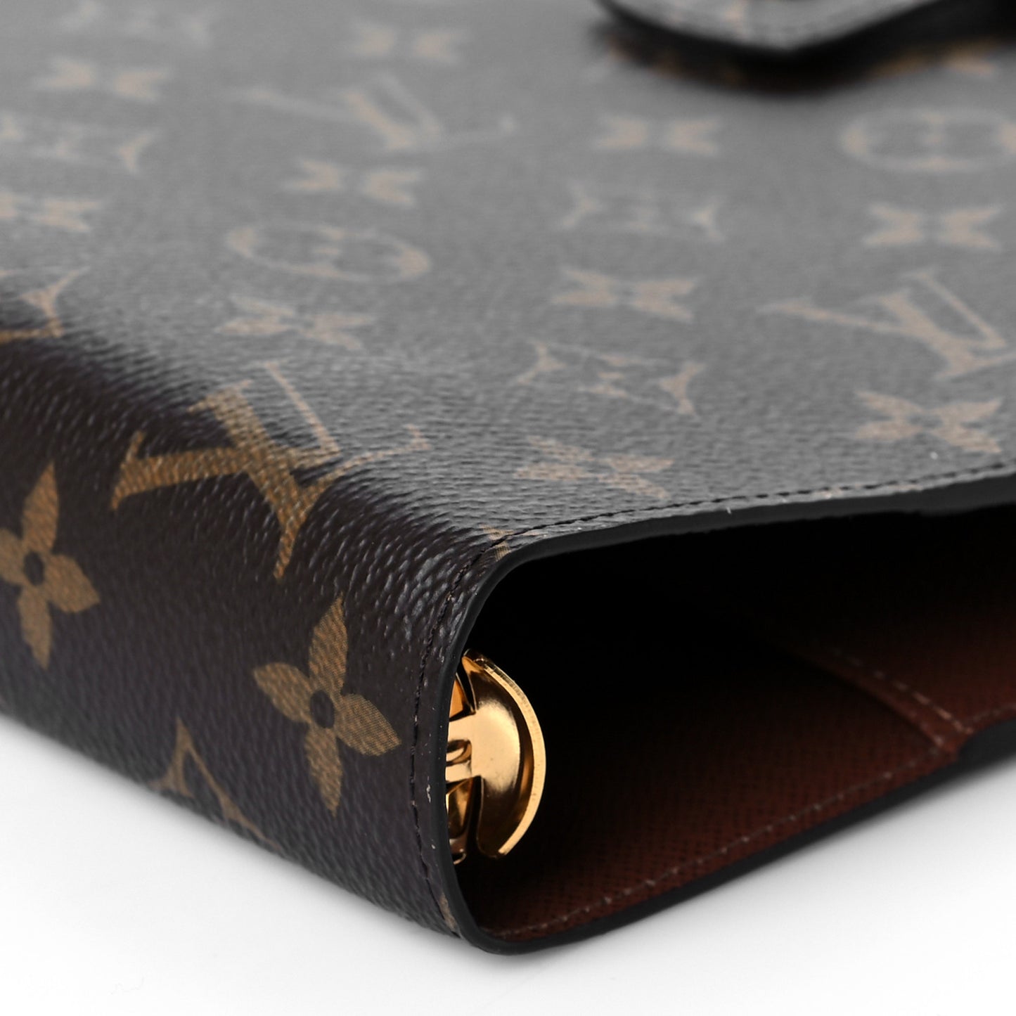 Monogram Large Ring Agenda Cover