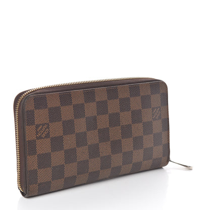 Louis Vuitton Damier Ebene Zippy Organizer Wallet 3 of 10