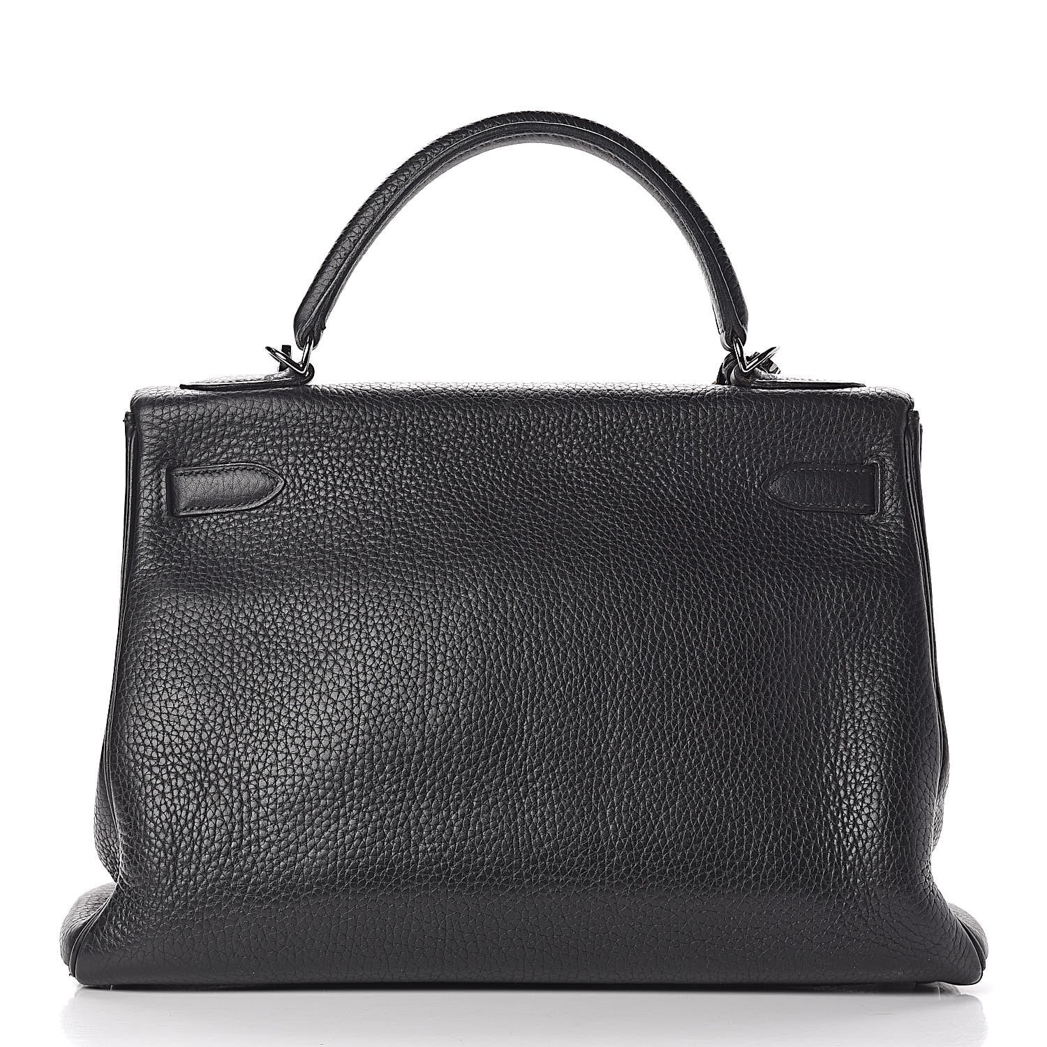 Hermes Taurillon Clemence Kelly Retourne 32 Black 4 of 57