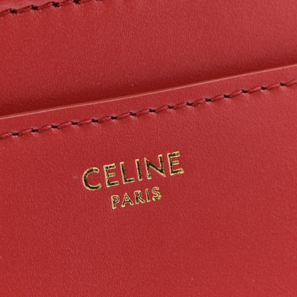 Celine Satinated Calfskin Mini 16 Top Handle Bag Raspberry 6 of 15