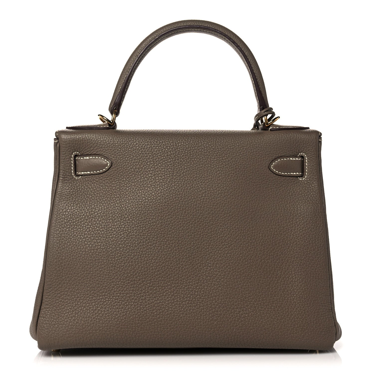 Hermes Togo Kelly Retourne 28 Etoupe 4 of 40