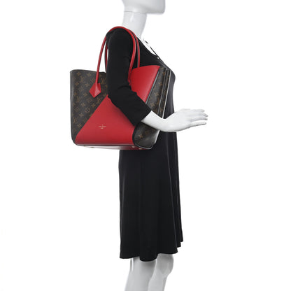 Louis Vuitton Calfskin Monogram Kimono Tote Cherry 2 of 10